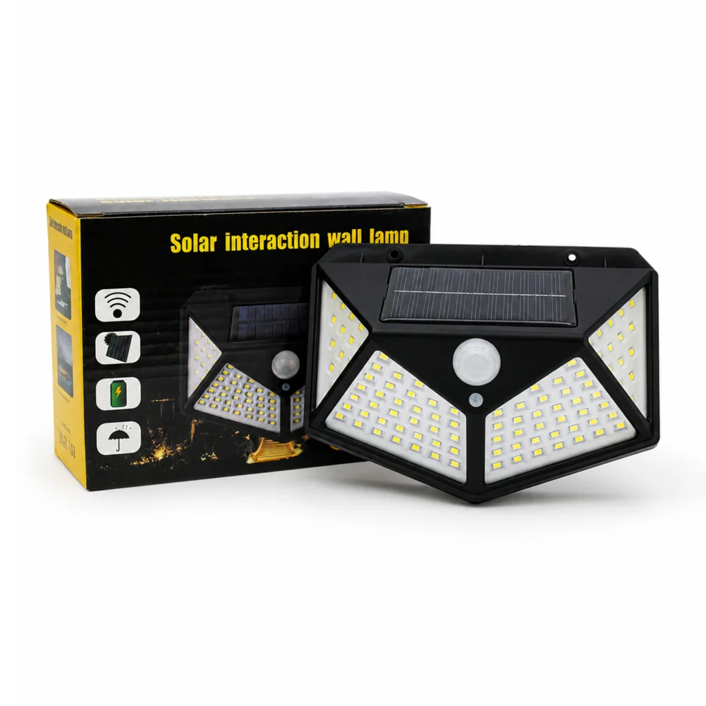 solar interaction wall lamp